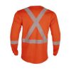 Forge Fr men's crew neck with taping Long Sleeve T-shirt - Image 2