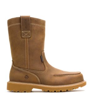 Wolverine Floorhand Moc-Toe Steel-Toe Pull-On Work Wellington