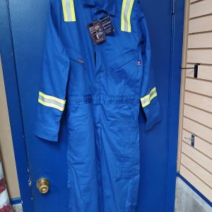 LAPCO FR Deluxe Coverall | 7oz. 100% Cotton with HI VIS STRIPING