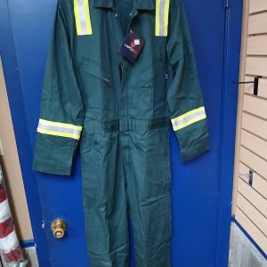 LAPCO FR Deluxe Coverall | 7oz. 100% Cotton with HI VIS STRIPING